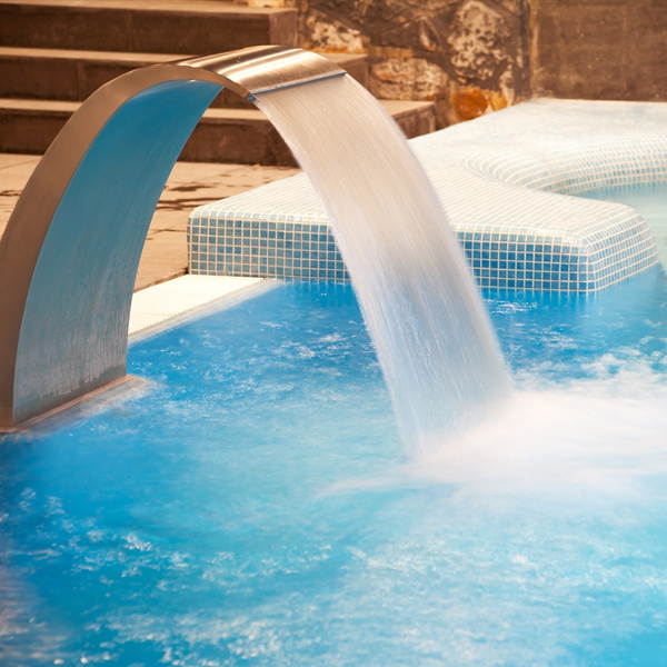 Update your pool today with a beautiful water feature!