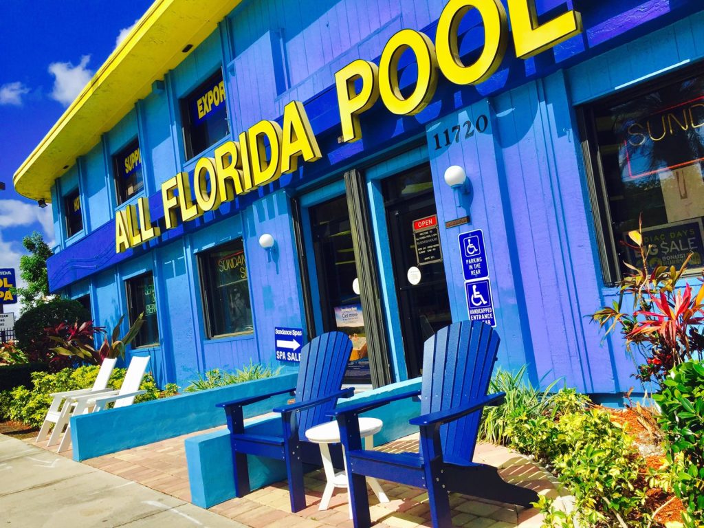 Visit All Florida's retail location in Miami for all your pool needs!